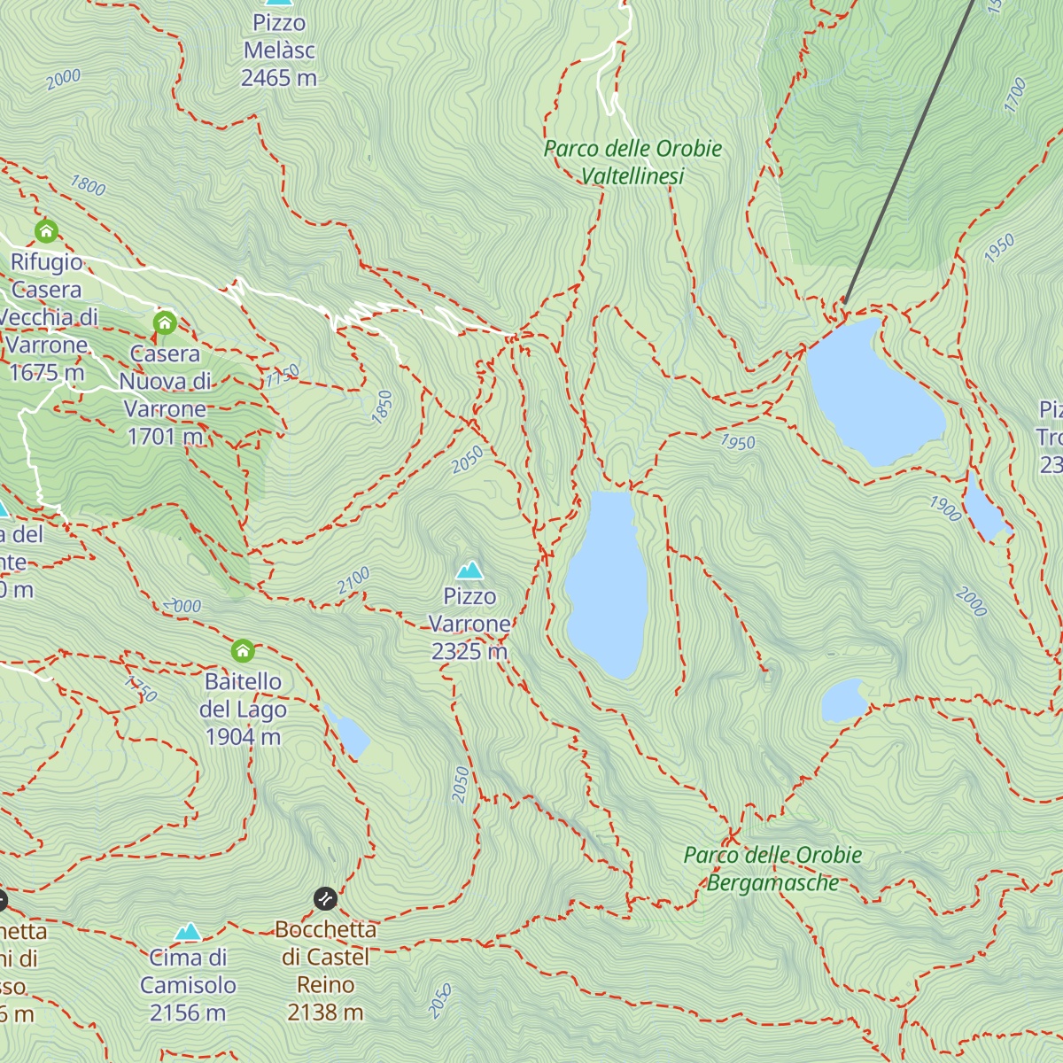 Rifugio FALC map