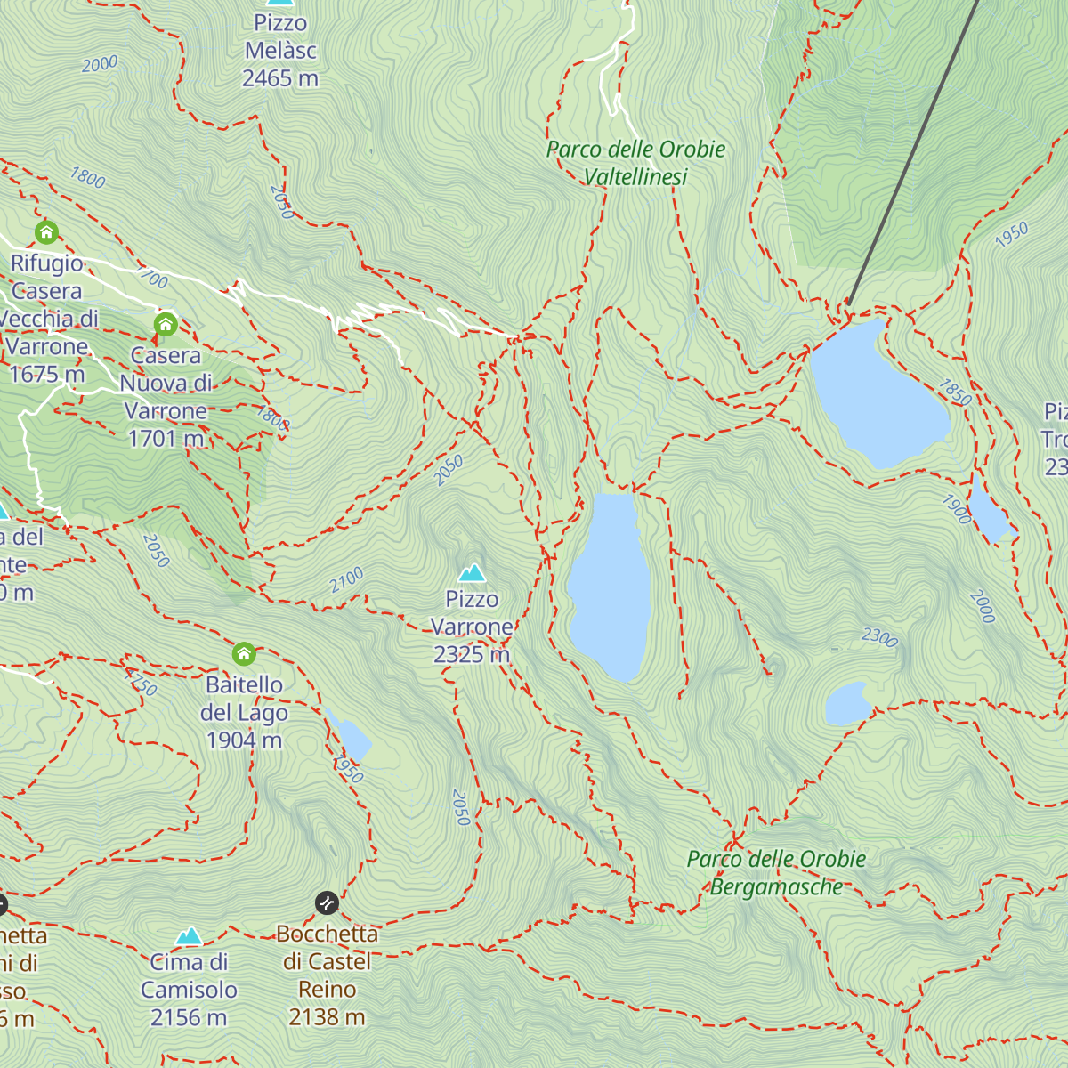 Rifugio FALC map