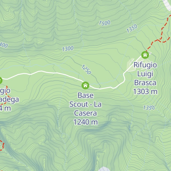 Map of Base Scout - La Casera