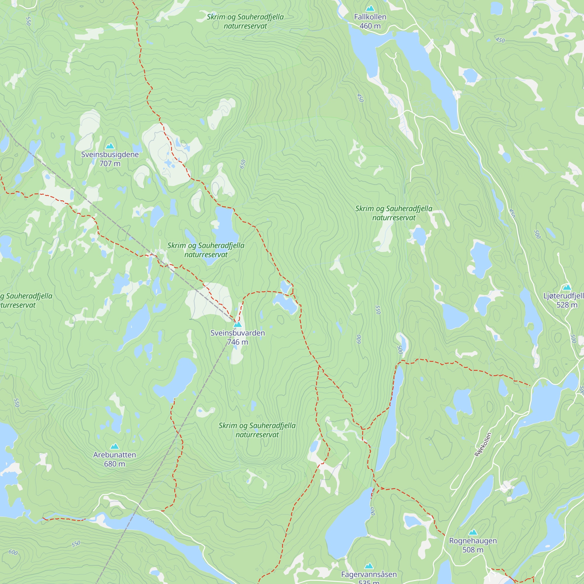 Sveinsbu map