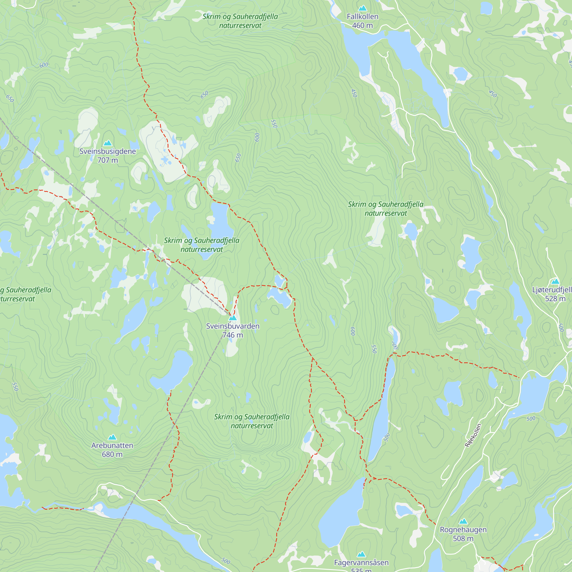 Sveinsbu map