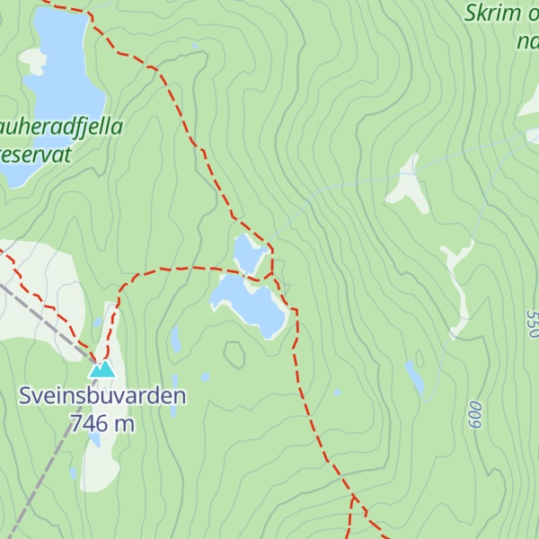 Map of Sveinsbu