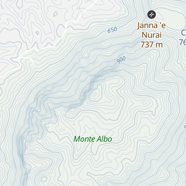 Map of Punta Turuddò