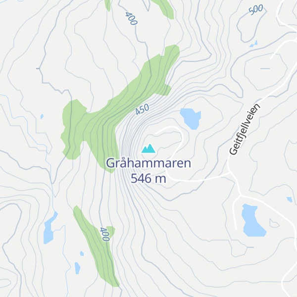 Map of Gråhammaren