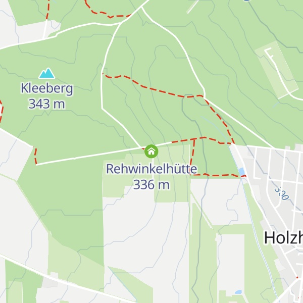 Map of Rehwinkelhütte