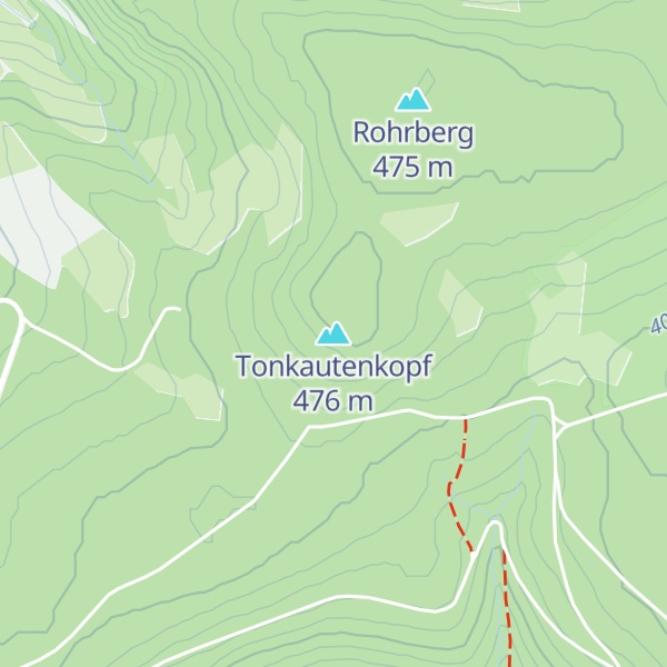 Map of Tonkautenkopf