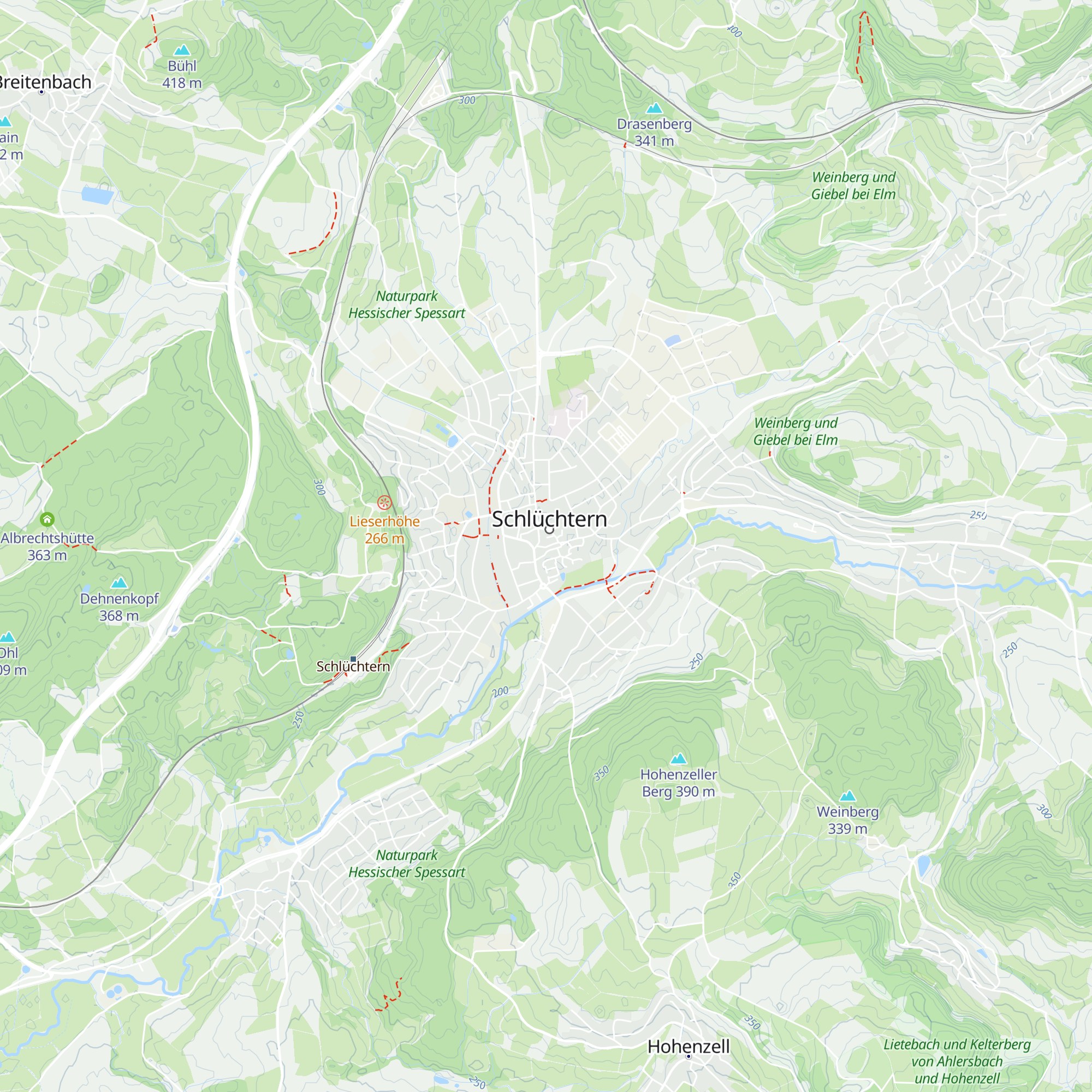 Touristeninformation map