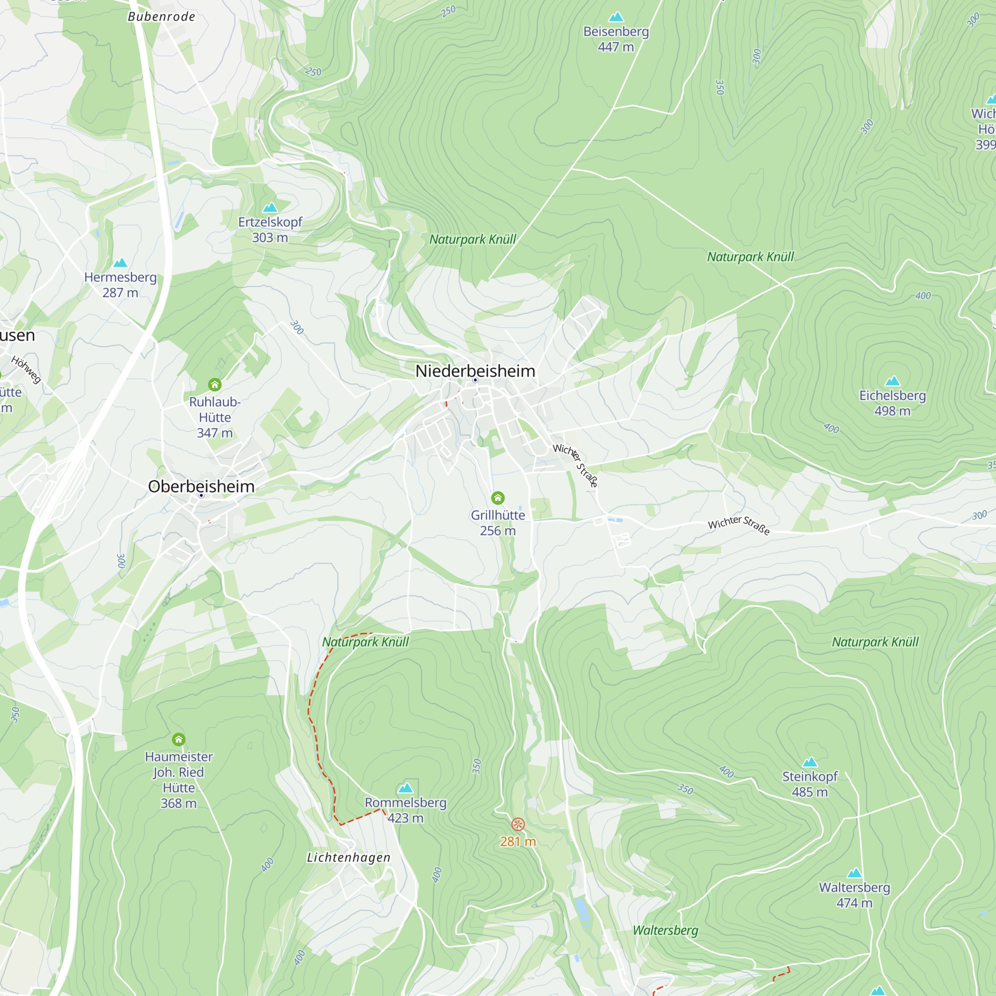 Grillhütte map