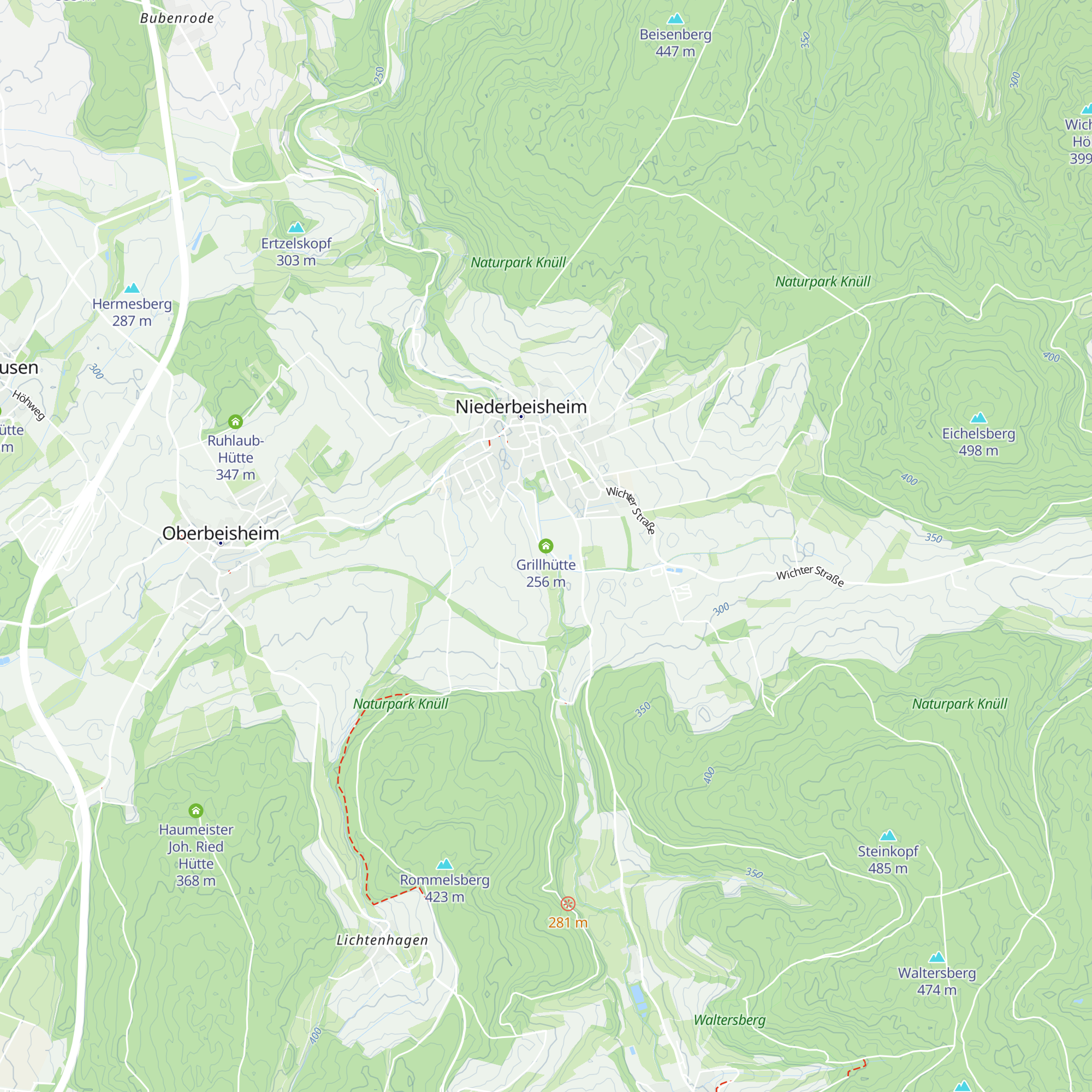 Grillhütte map