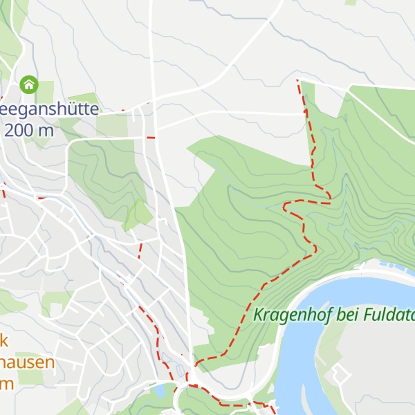 Map of Knüppel-Hütte