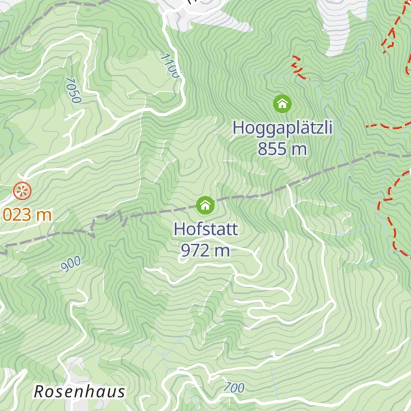 Map of Hofstatt