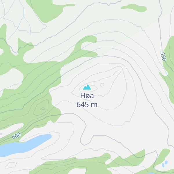 Map of Høa