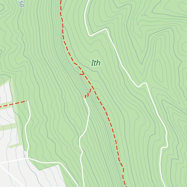 Map of Lauensteiner Kopf