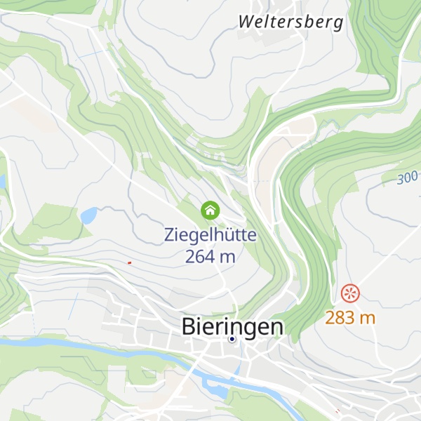Map of Ziegelhütte
