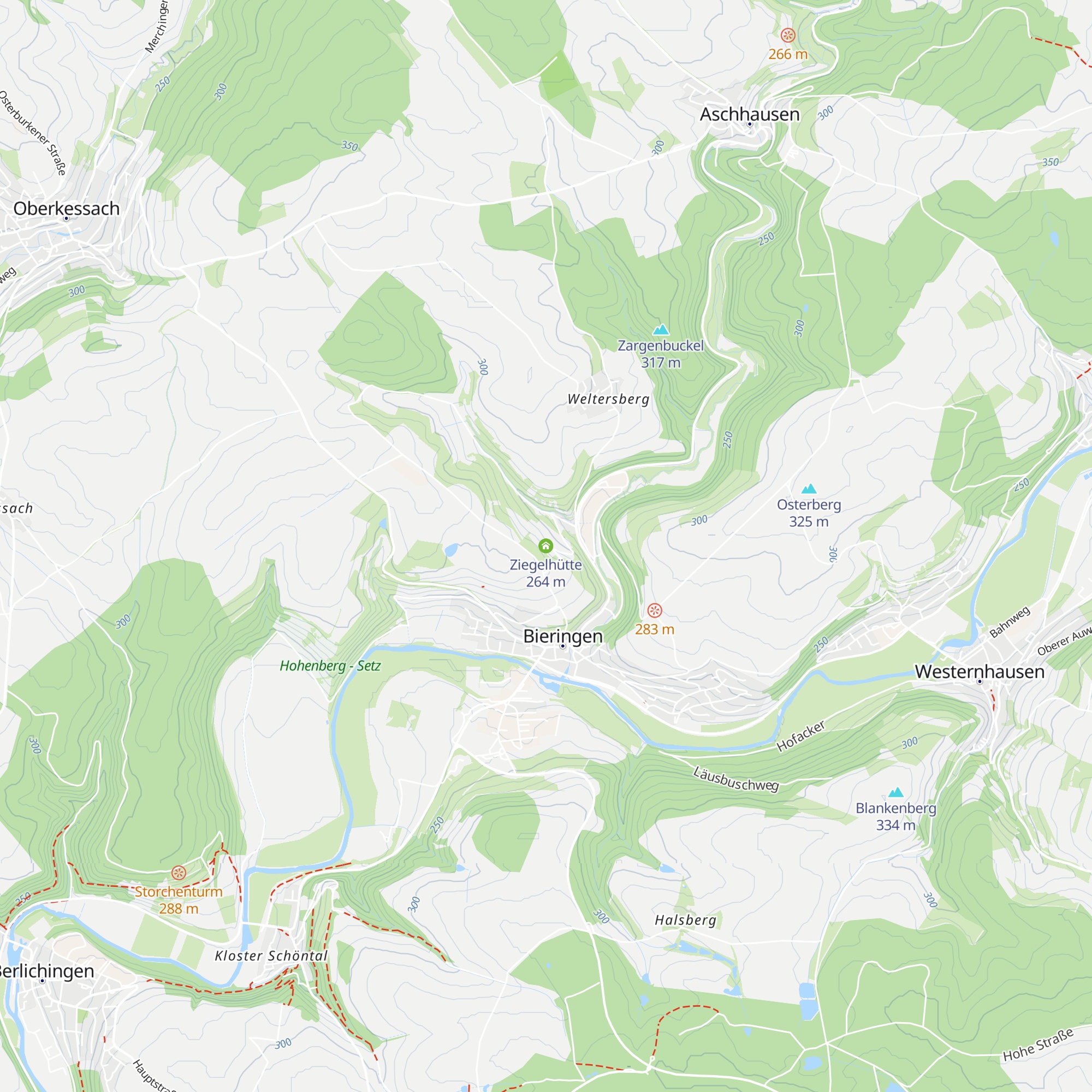 Ziegelhütte map