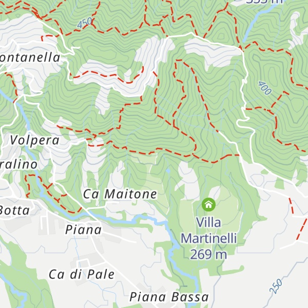 Map of Ca' Bianca