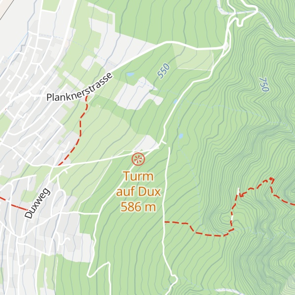 Map of Clublokal Dux