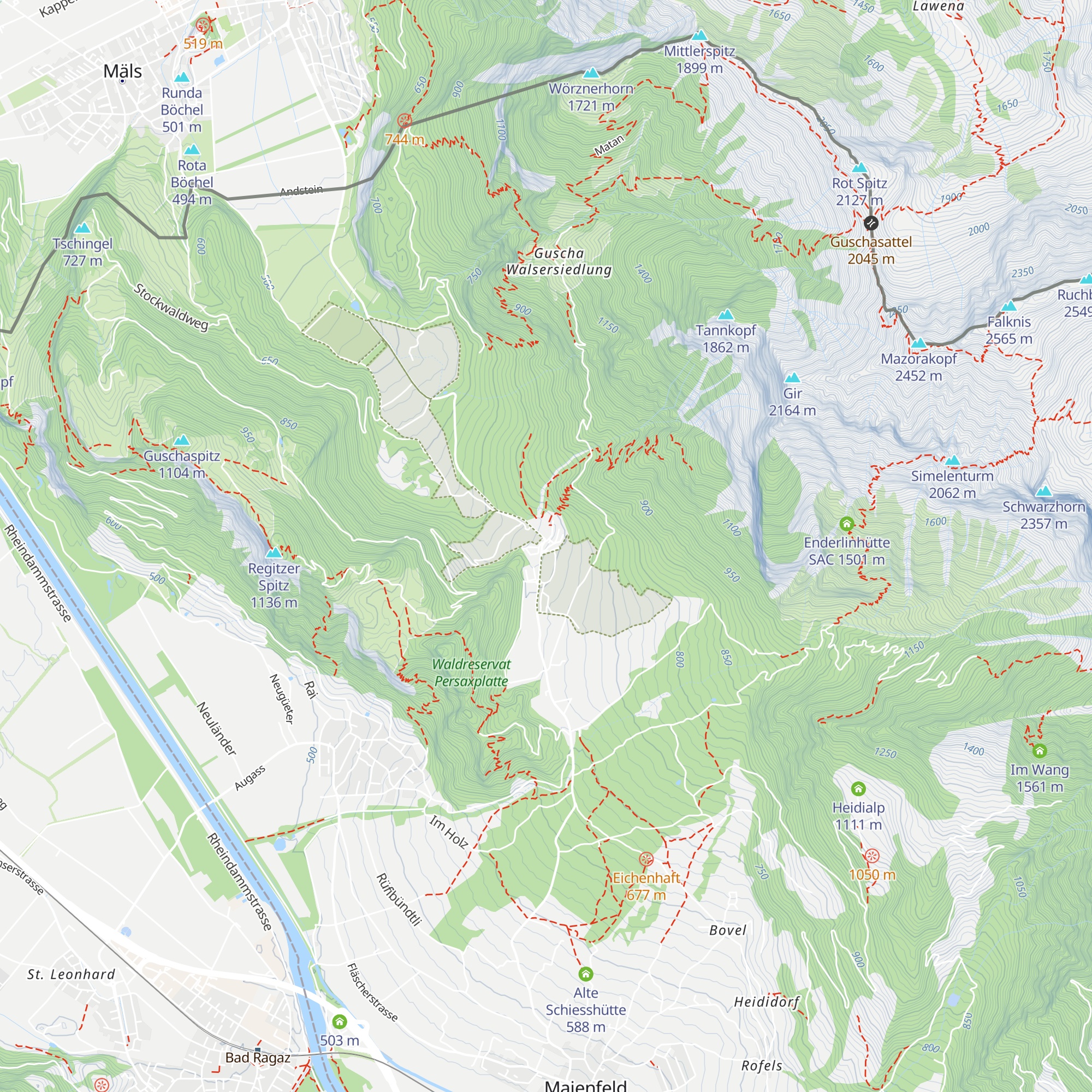 Restaurant Panorama map