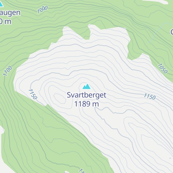 Map of Svartberget