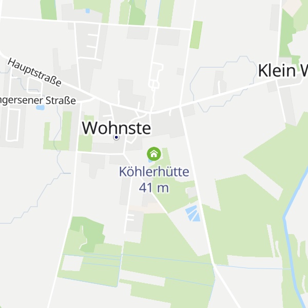 Map of Köhlerhütte