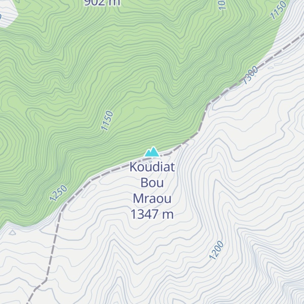 Map of Koudiat Bou Mraou