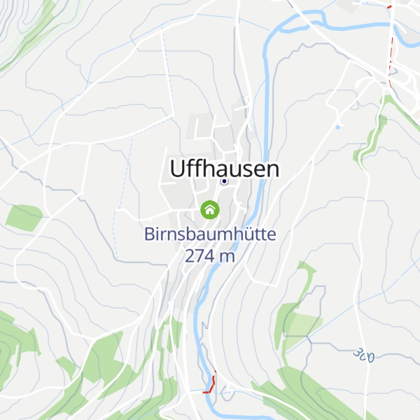 Map of Birnsbaumhütte
