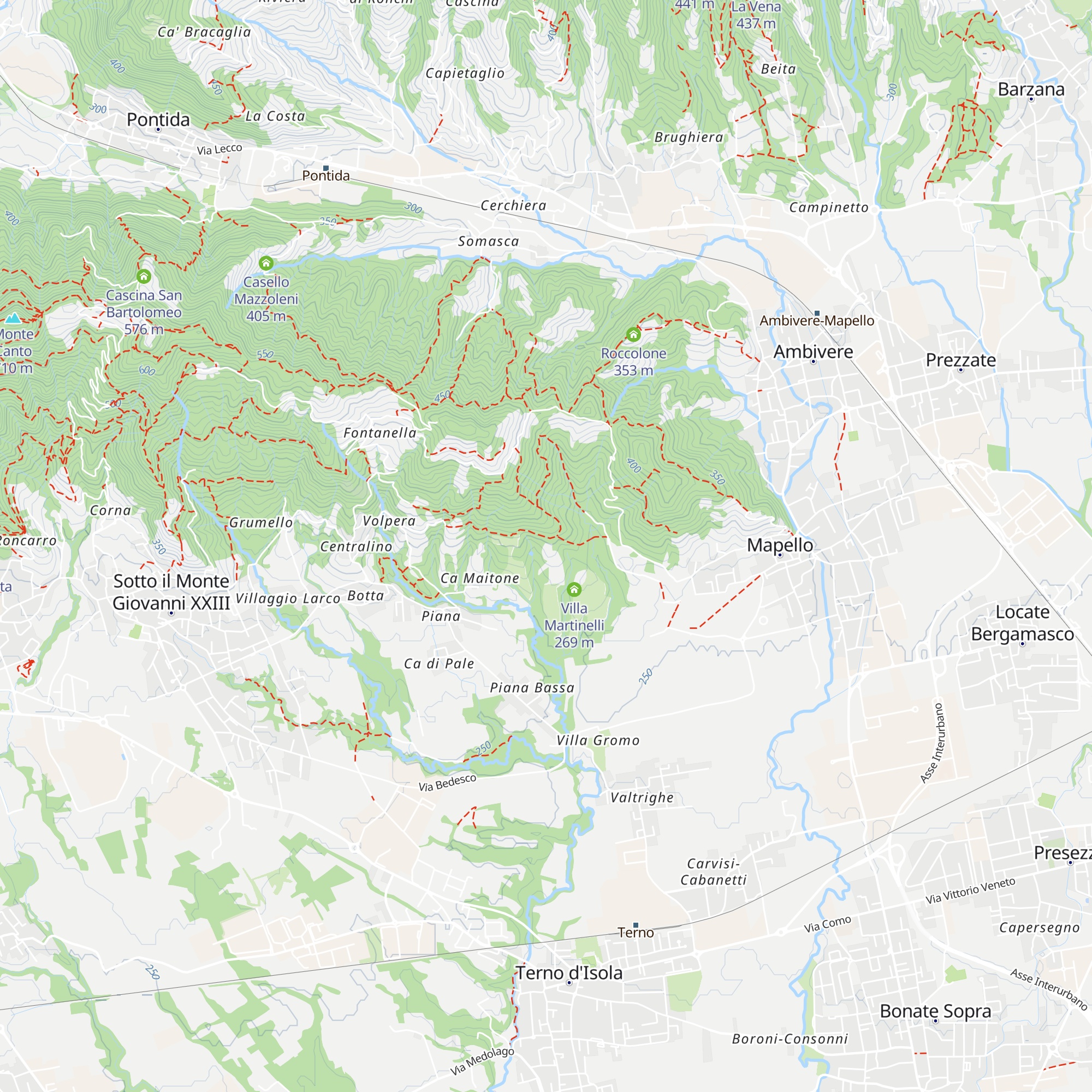 Camazzaglio map
