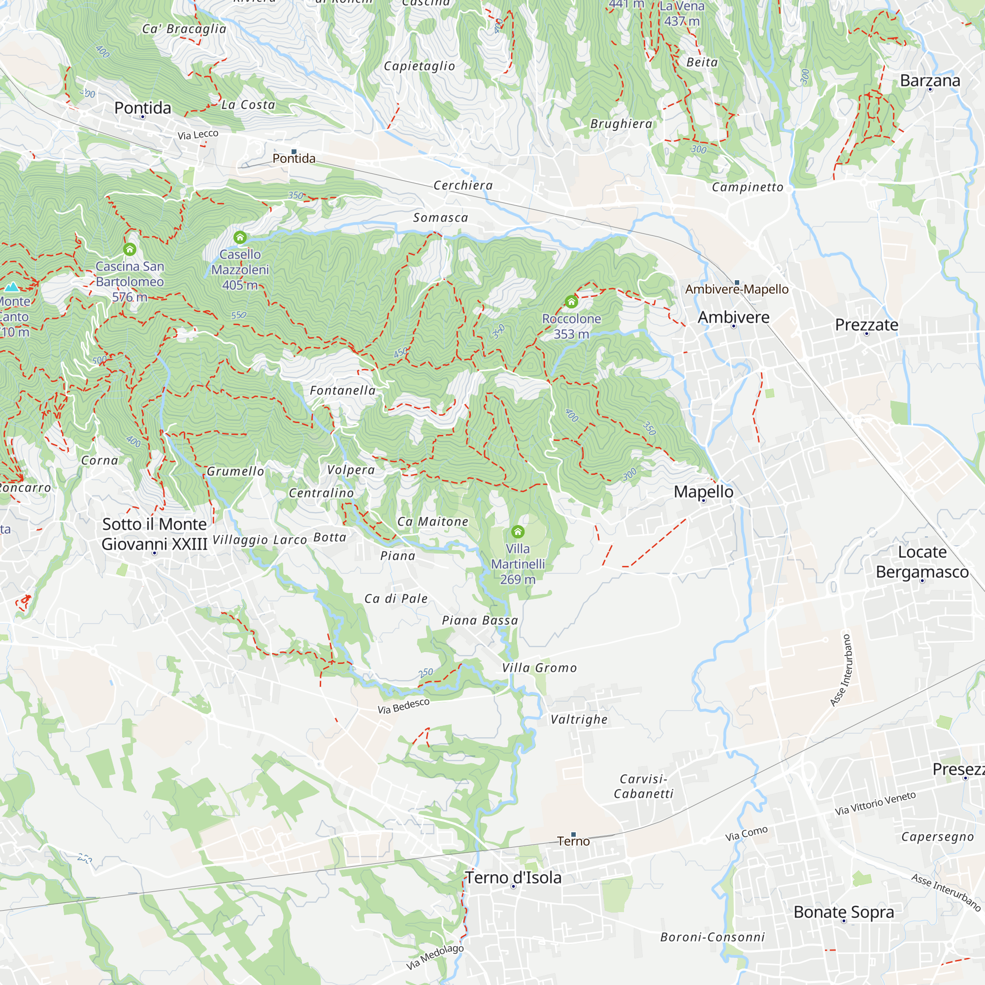 Camazzaglio map