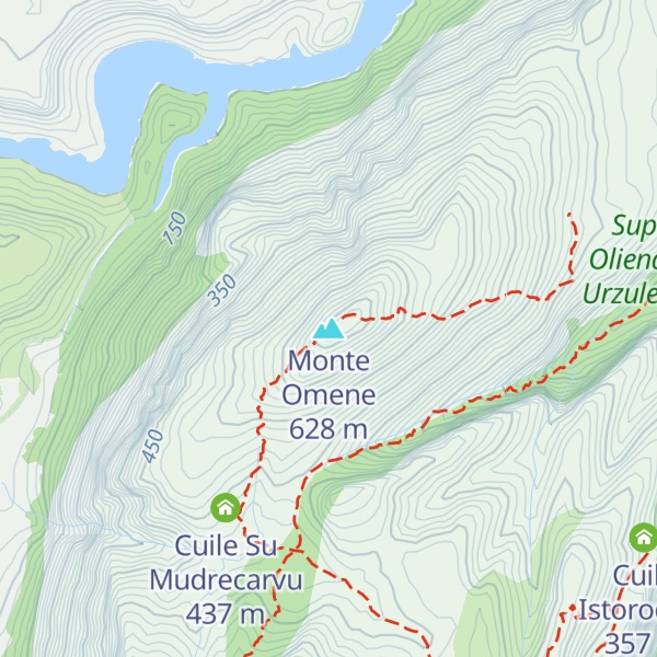 Map of Monte Omene