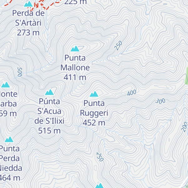 Map of Punta Ruggeri
