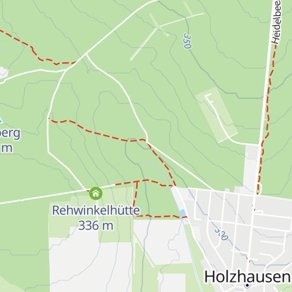 Map of Glück-Auf-Hütte
