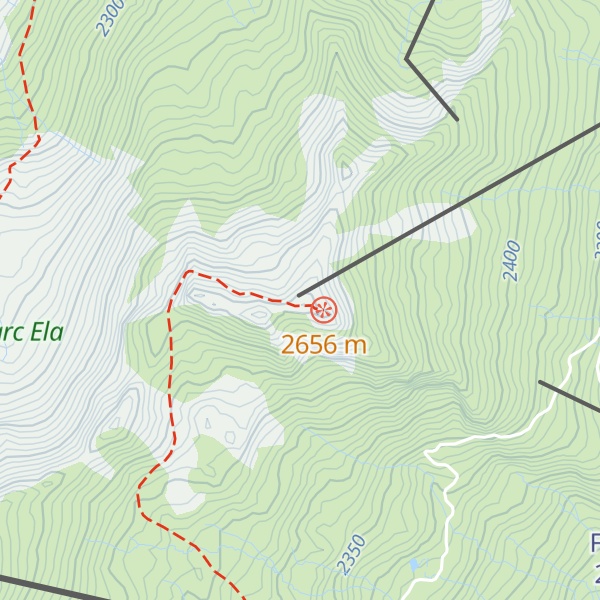 Map of Piz Martegnas
