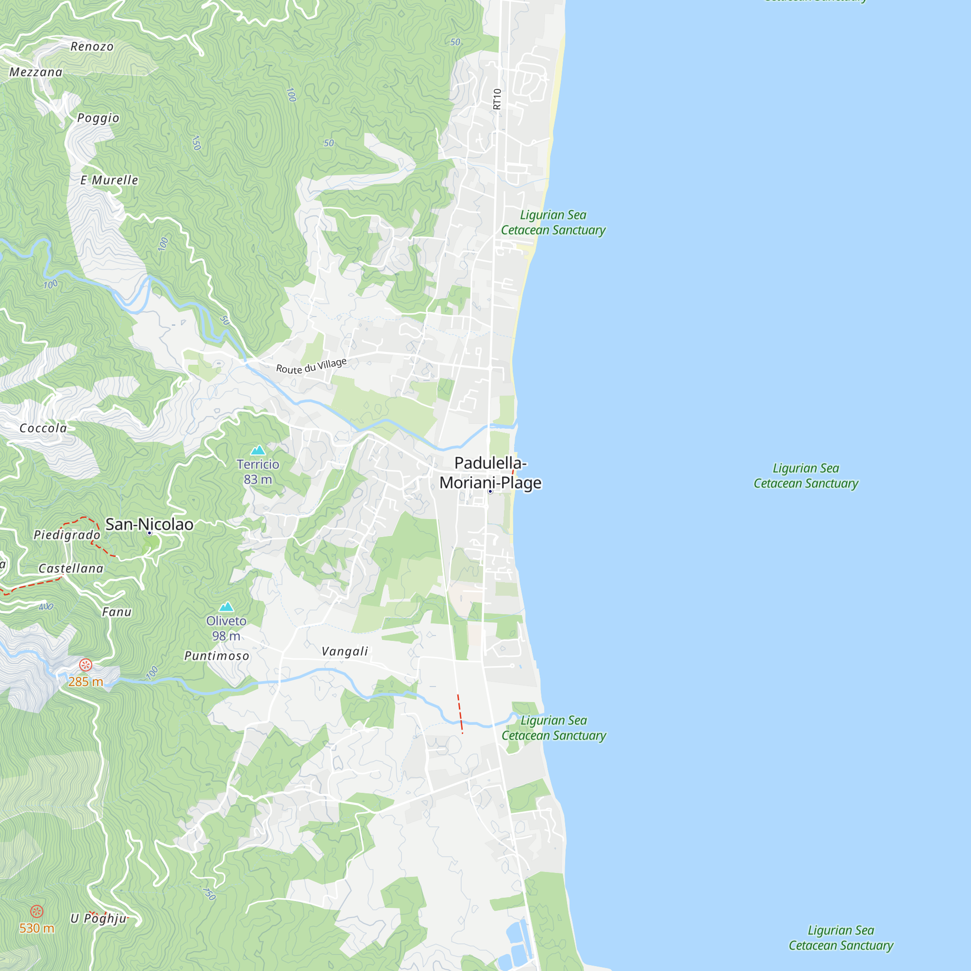 Office de tourisme de la Costa Verde map