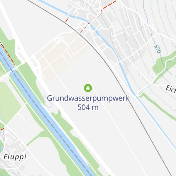 Map of Grundwasserpumpwerk