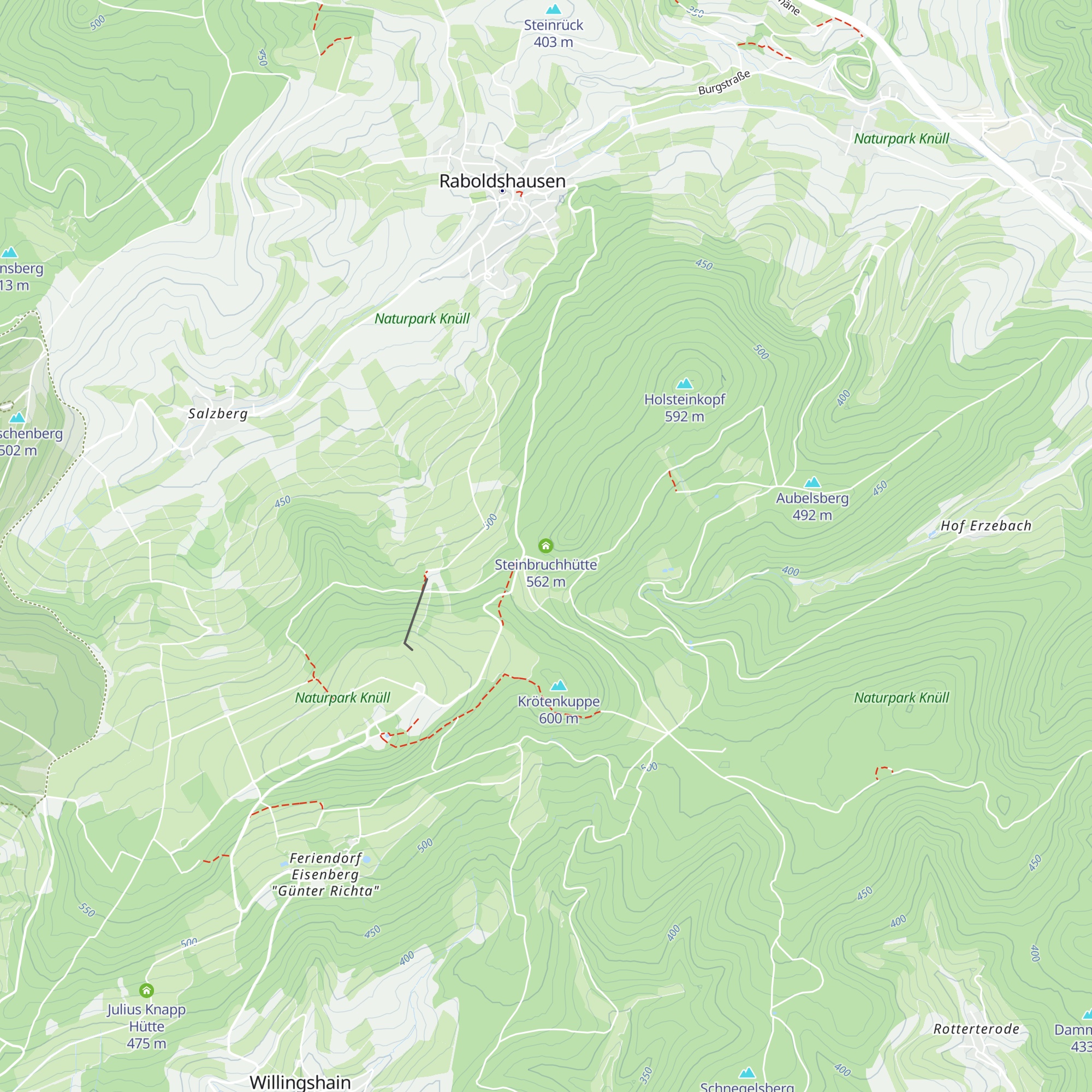 Steinbruchhütte map