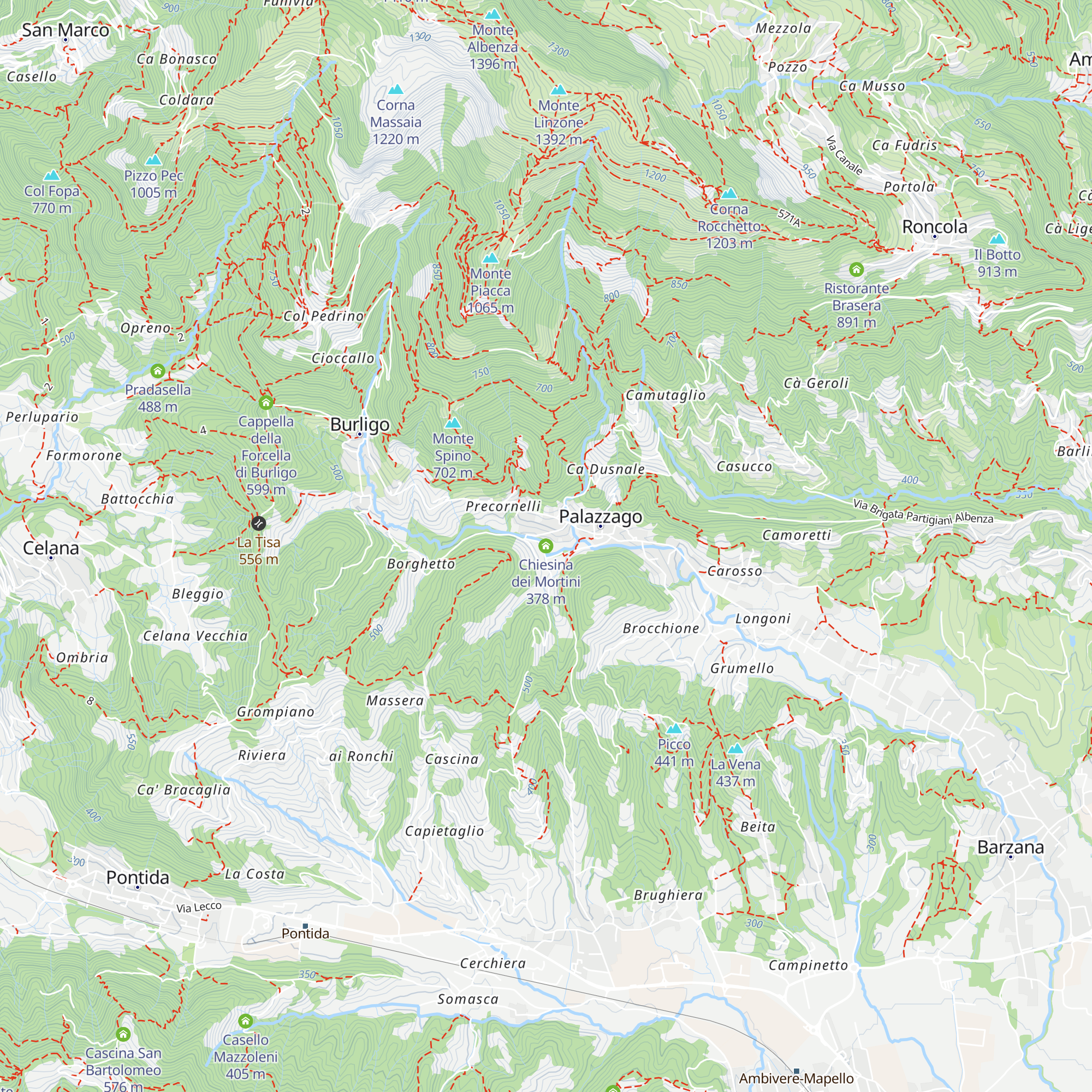 Chiesina dei Mortini map