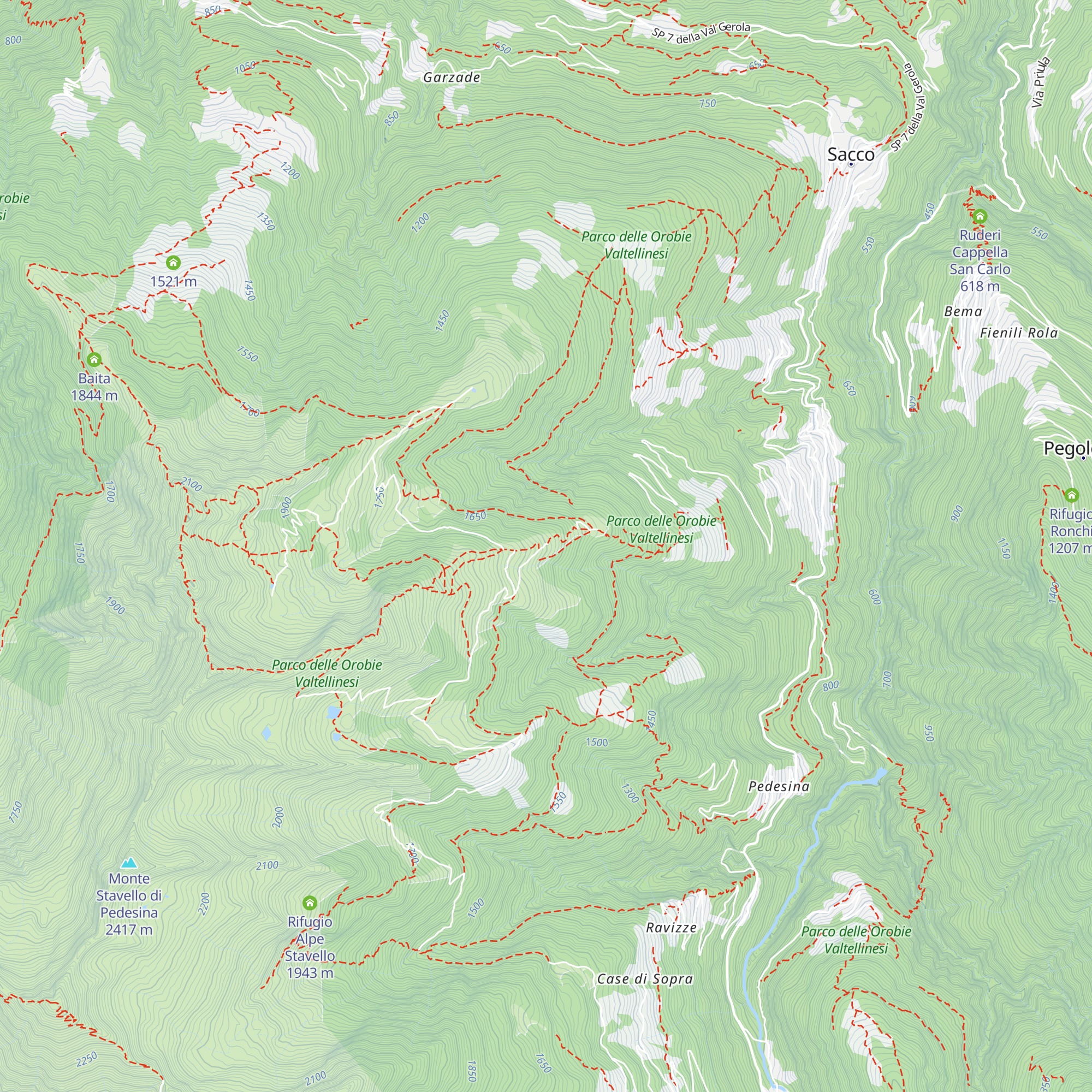 Casera di Alpe Culino map