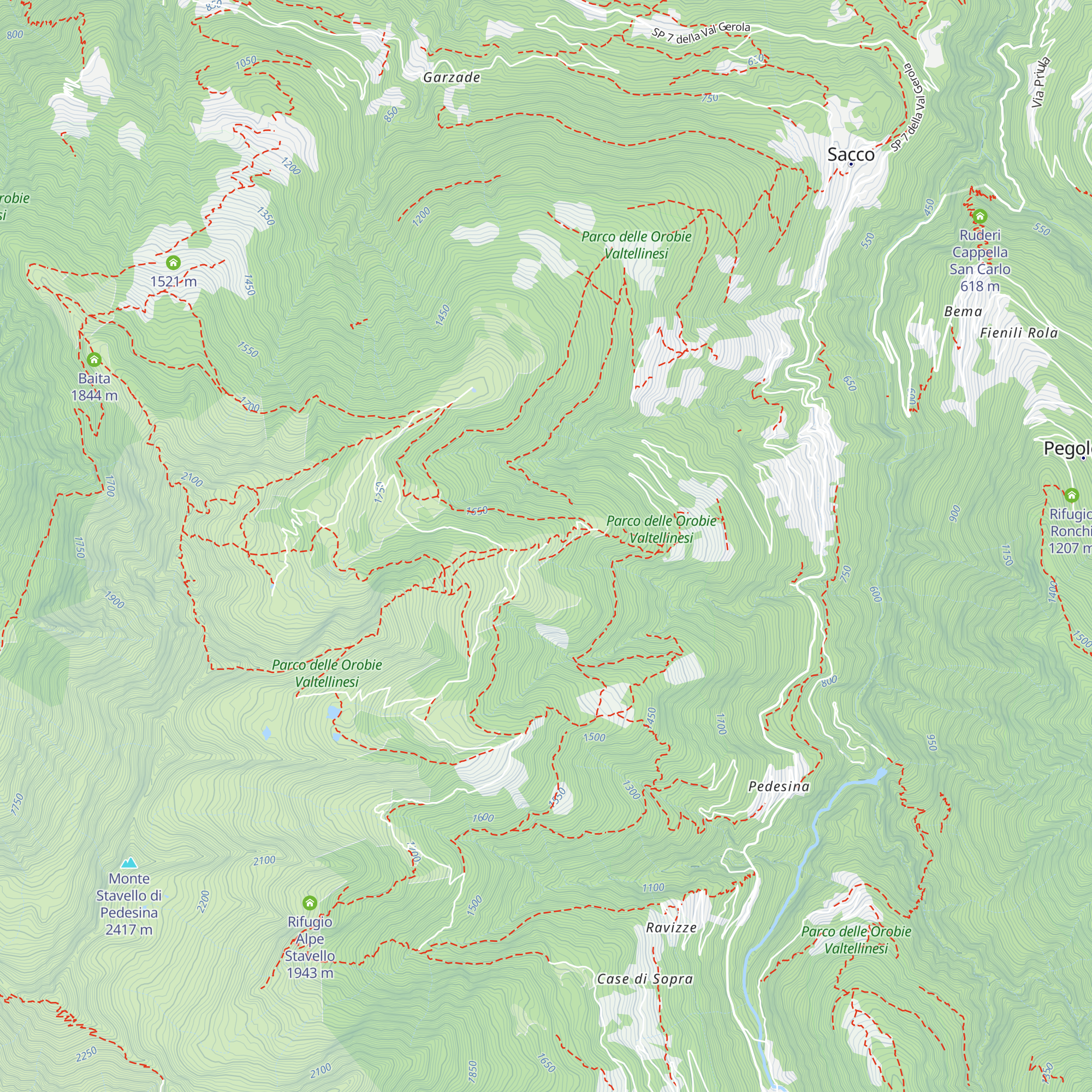 Casera di Alpe Culino map