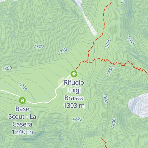 Map of Rifugio Luigi Brasca
