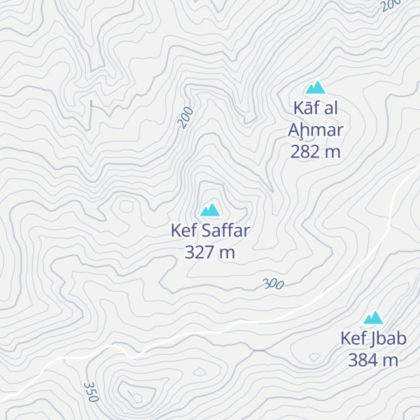 Map of Kef Saffar