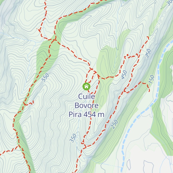 Map of Cuile Bovore Pira