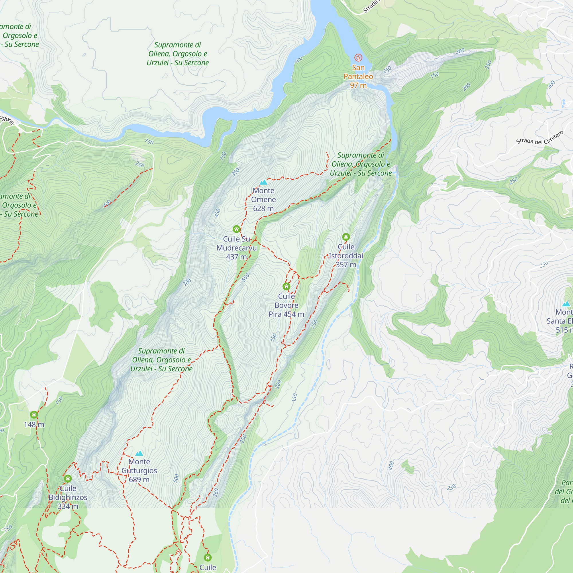 Cuile Bovore Pira map