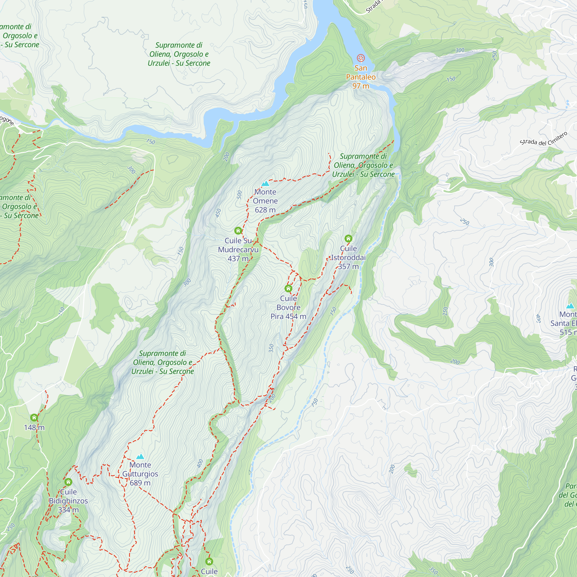 Cuile Bovore Pira map