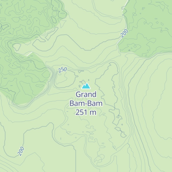 Map of Grand Bam-Bam