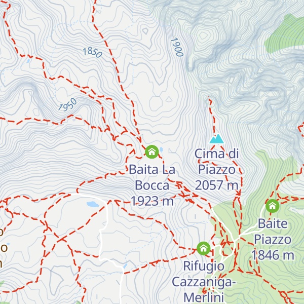 Map of Baita La Bocca