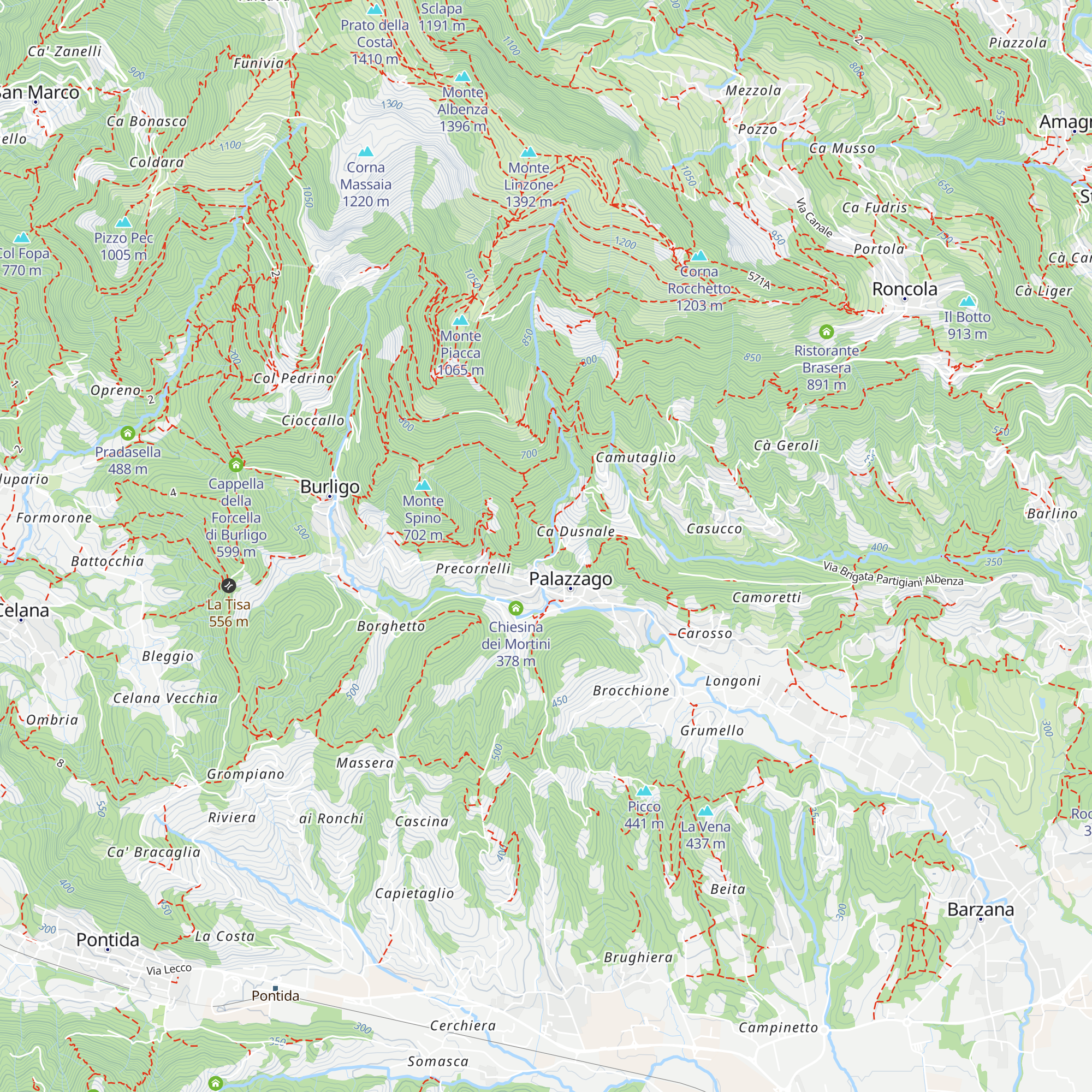 Chiesa map