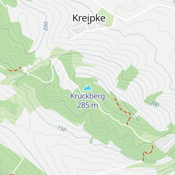 Map of Kruckberg