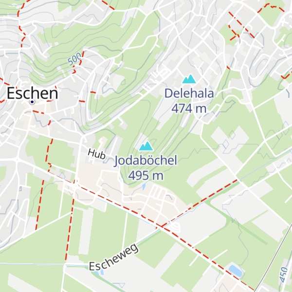 Map of Jodaböchel