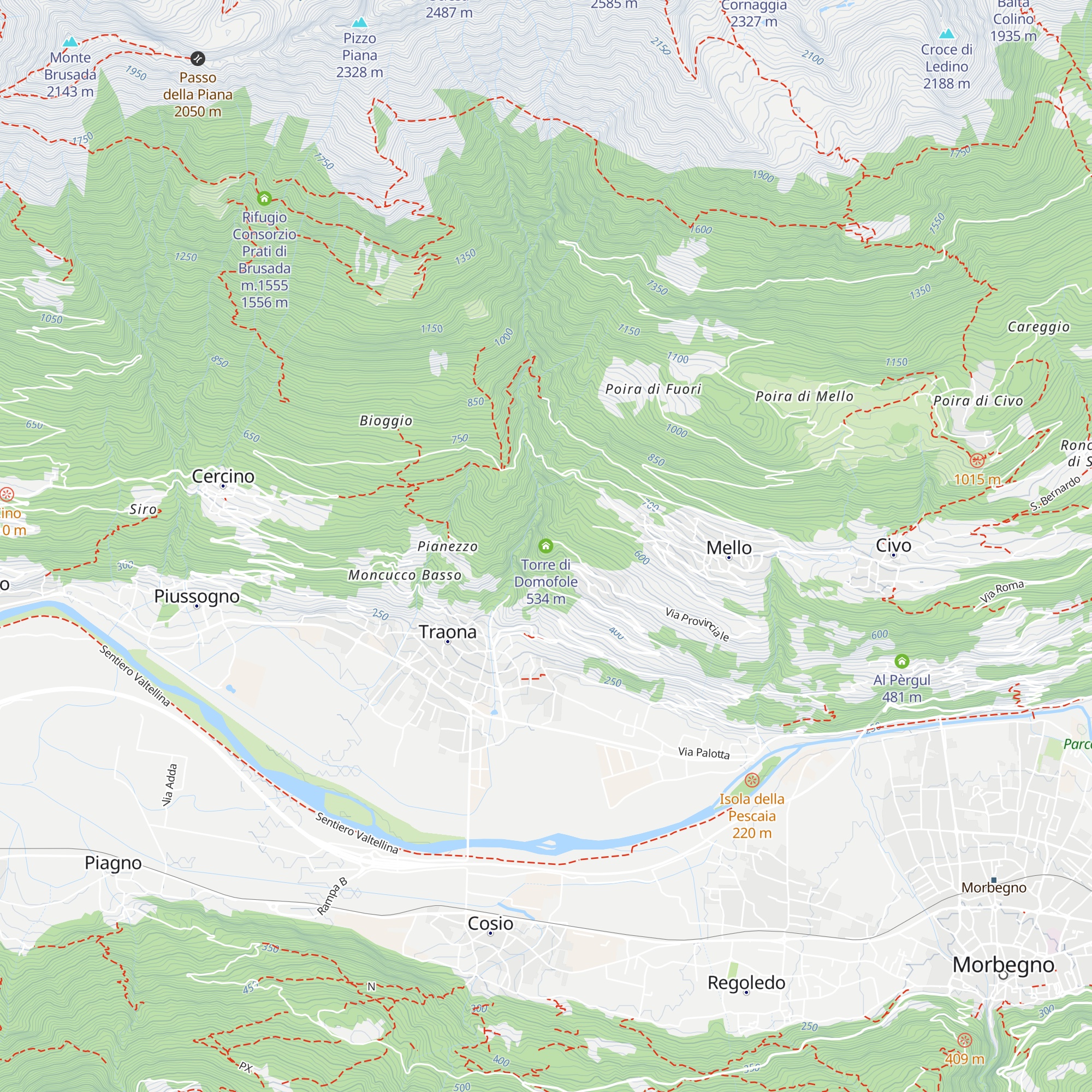 Torre di Domofole map