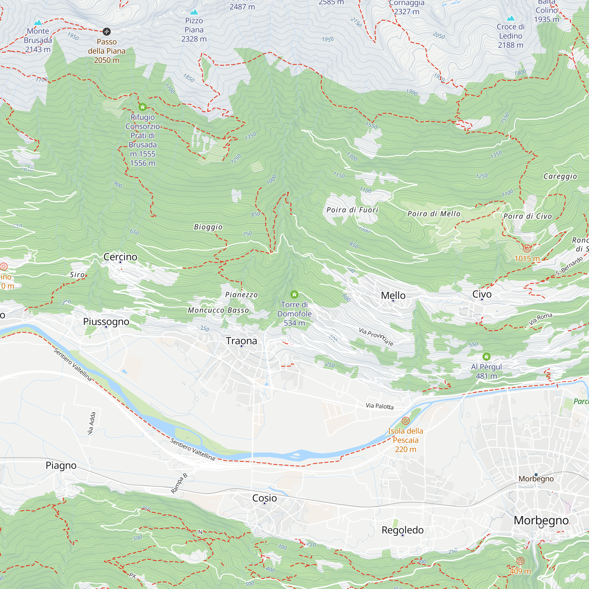Torre di Domofole map